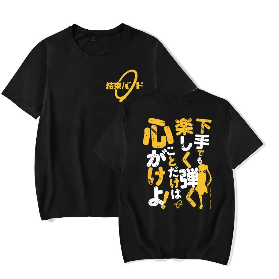 Noxwear - Classic Special TShirt Bocchi the Rock Gotou Hitori Manga Shirt Anime Comfortable Hip Hop Graphic T Shirt Short Sleeve Tees