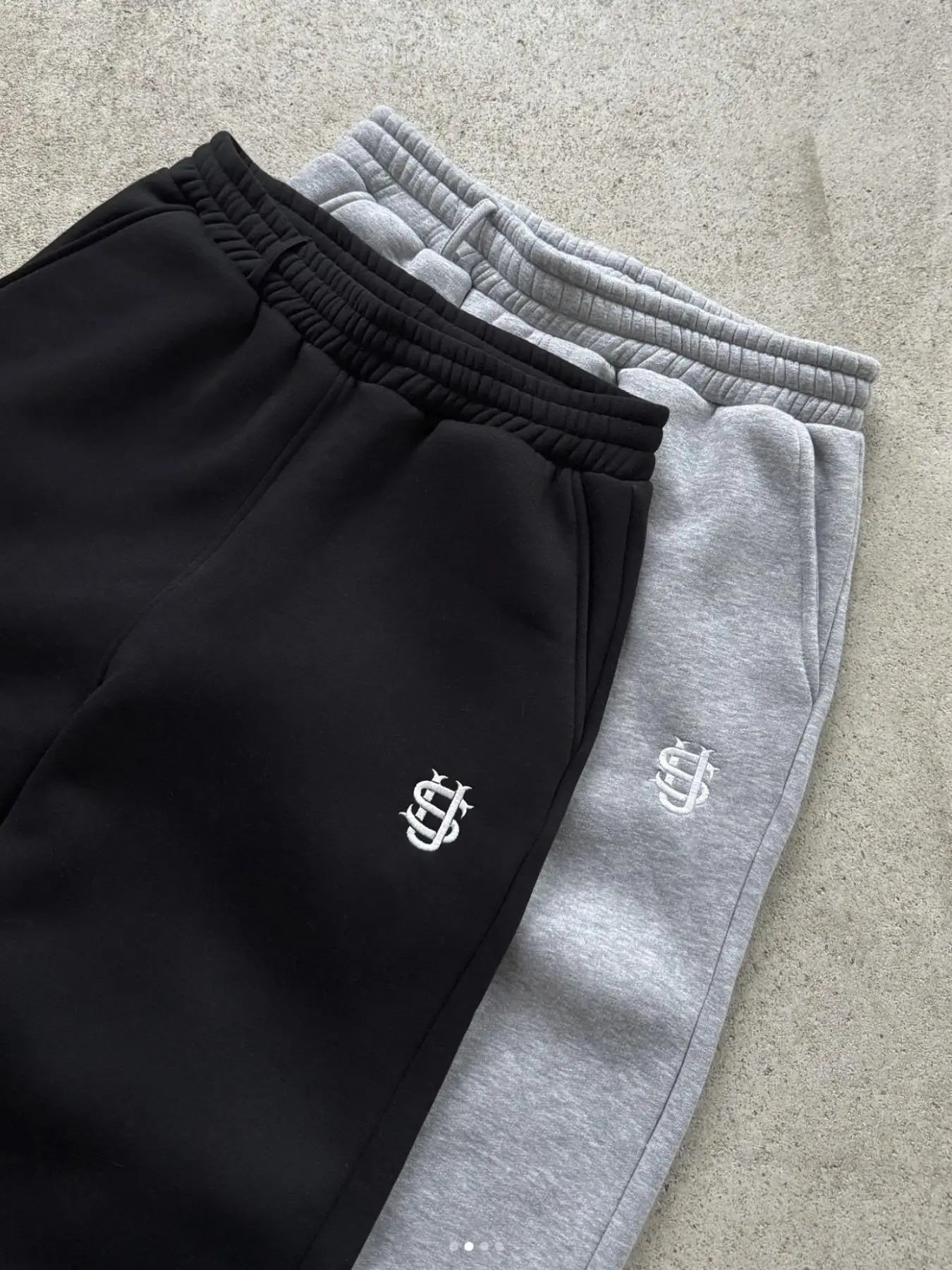 Noxwear - New Y2K Pants Personalized Pant Leg Zipper Embroidery Hip Hop Casual Joggers Men Pants Retro Straight Pants Tracksuit Streetwear