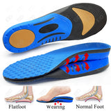 Noxwear - Premium Orthotic Gel Insoles Orthopedic Flat Foot Health Sole Pad For Shoes Insert Arch Support Pad For Plantar fasciitis Unisex