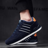 Noxwear - Artificial Leather Men Causal Shoes Male Spring Men Casual Light Shoes Sneakers Lac-up Flats Breathable Outdoors Sapato