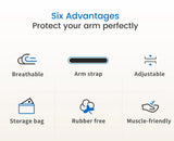 Noxwear - VELPEAU Shoulder Sling Breathable for Rotator Cuff Tear, Arm Fracture and Dislocation, Shoulder Immobilizer for Sleeping