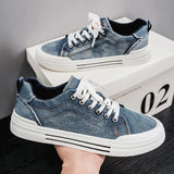 Noxwear - 2026 Trend Men's Casual Canvas Shoes Flats Shoe Hot Korean Style Men Board Shoes Lightweight  Breathable Walking Footwear Hombre