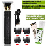 Noxwear - T9 Hair Clipper Repair Beard Shaving Body Hair Trimmer Clippers Electric Machine Men Haircut Machine 0mm Barber Shaver