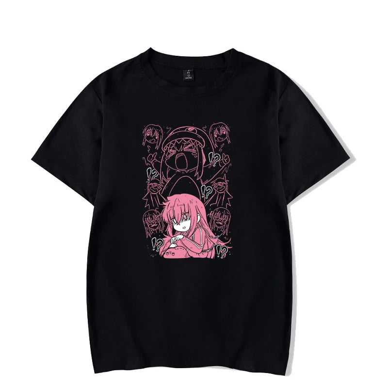 Noxwear - Classic Special TShirt Bocchi the Rock Gotou Hitori Manga Shirt Anime Comfortable Hip Hop Graphic T Shirt Short Sleeve Tees