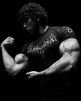 Noxwear - GYM T-shirt Men's Dark Gothic Print Muscle Tee  High Elasticity And Quick Drying Exercise For Bodybuilding Training 2025 Summer