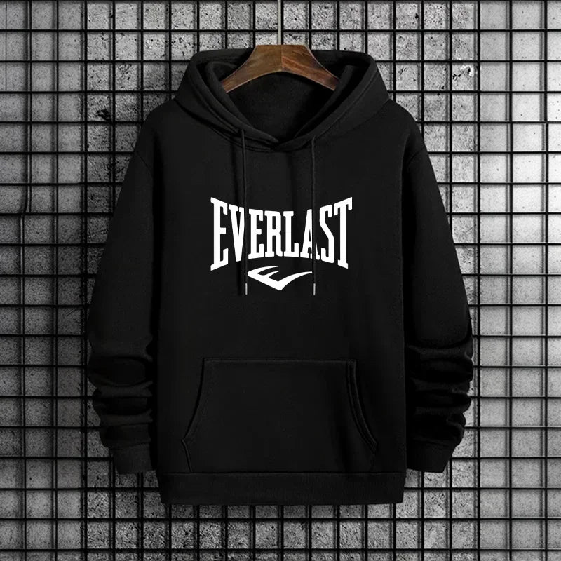 Noxwear - Men's Hoodie Autumn Winter High Grade Warm Sweatshirt Male Daily Casual Fashion Pullover Outdoor Gym Fitness Sporty Hooded Coats