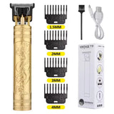 Noxwear - T9 LCD Electric Hairdresser Oil Shaving Head Electric Pusher Carving