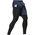 Noxwear - Men's Sport Pants 2 in1 Training Athletic Tracksuits Sportswear Workout Male Jogging Trousers Gym Fitness Running Pants Men