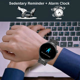 Noxwear - SENBONO Men's Smart Watch Heart Rate Blood Oxygen Monitor Bluetooth Call Multiple Sport Modes Voice Assistant Smartwatch for Men