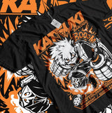 Noxwear - New Arrival Mens Clothes Tee Shirt Homme Graphic T-Shirts Men Tshirt for Men Ropa Hombre Bakugo Katsuki Hero MHA Anime 70302