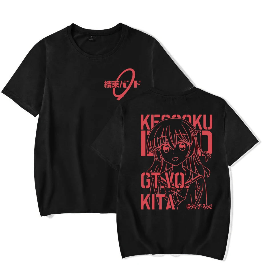 Noxwear - Classic Special TShirt Bocchi the Rock Gotou Hitori Manga Shirt Anime Comfortable Hip Hop Graphic T Shirt Short Sleeve Tees