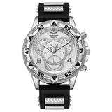 Noxwear - Men’s Watch Fashion Silicone Band Analog Quartz Wrist Watch Man Sports Watches
