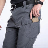 Noxwear - Men's Winter Pants Water Resistant Fleece Lined Snowboard Ski Softshell Tactical Pants with Multi-Pockets Outdoor Work Pants
