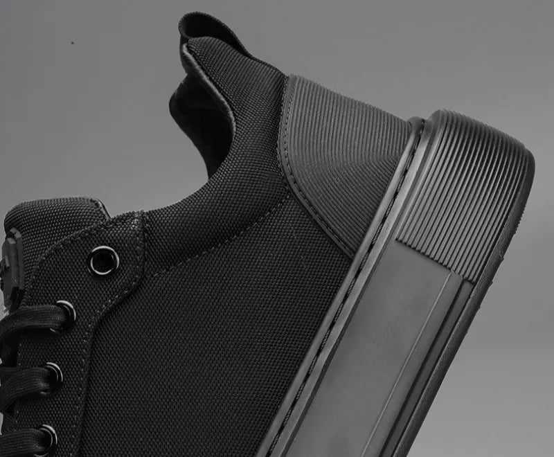 Noxwear - Mens Canvas Shoes 2025 Summer New Comfortable Breathable Casual Board Shoes Platform Heightening Sneakers Men zapatillas hombre