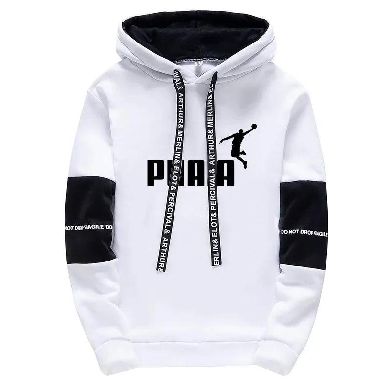 Noxwear - Hot Sales Mens Tracksuit Print Casual Sweatshirts Sportswear Single Piece Hoodie Pants Outdoors Gym Sports Jogging Mens Clothing