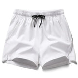 Gym Shorts Mens Sports Sweatpants Pockets Gym Casual Shorts Basic Lightweight Pants Running Jogging Beach Shorts Men Swimwear