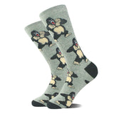 Noxwear - Cotton Happy Funny Socks Men Alien Planet Shark Crazy Design Sokken Unisex Novelty Dinosaur Crew Skateboard Calcetines Hombre