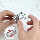 Noxwear - Men Shaving Razor with Blade Sliver Folding Shaving Knife Facial Hair Stainless Steel Straight Razor Barber Tools 10 Pcs Blades