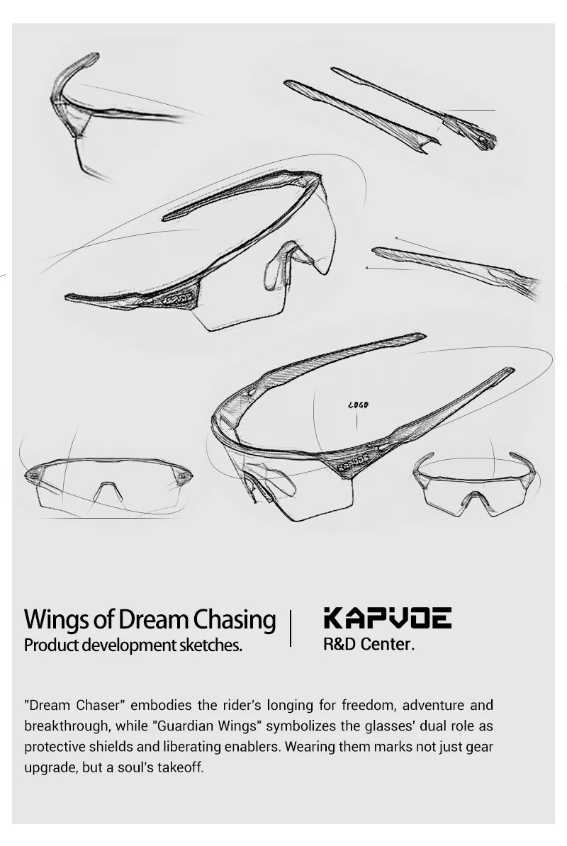 Noxwear - Kapvoe New Photochromic Cycling Sunglasses