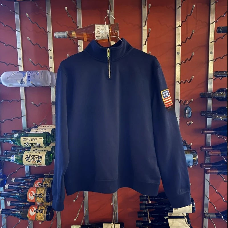 Noxwear - Y2K Quarterzip Embroidery Hoodie