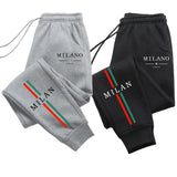 Noxwear - Hot Sale Milan City Printed Jogger Pants High Quality Men's Autumn Winter Casual Sports Sweatpants Outdoor Running Wear