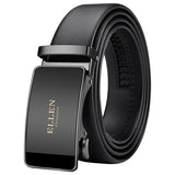Noxwear - OYIFAN Men Belt Genuine Leather Belt for men Automatic belts Adjustable waistband Business belts 허리띠