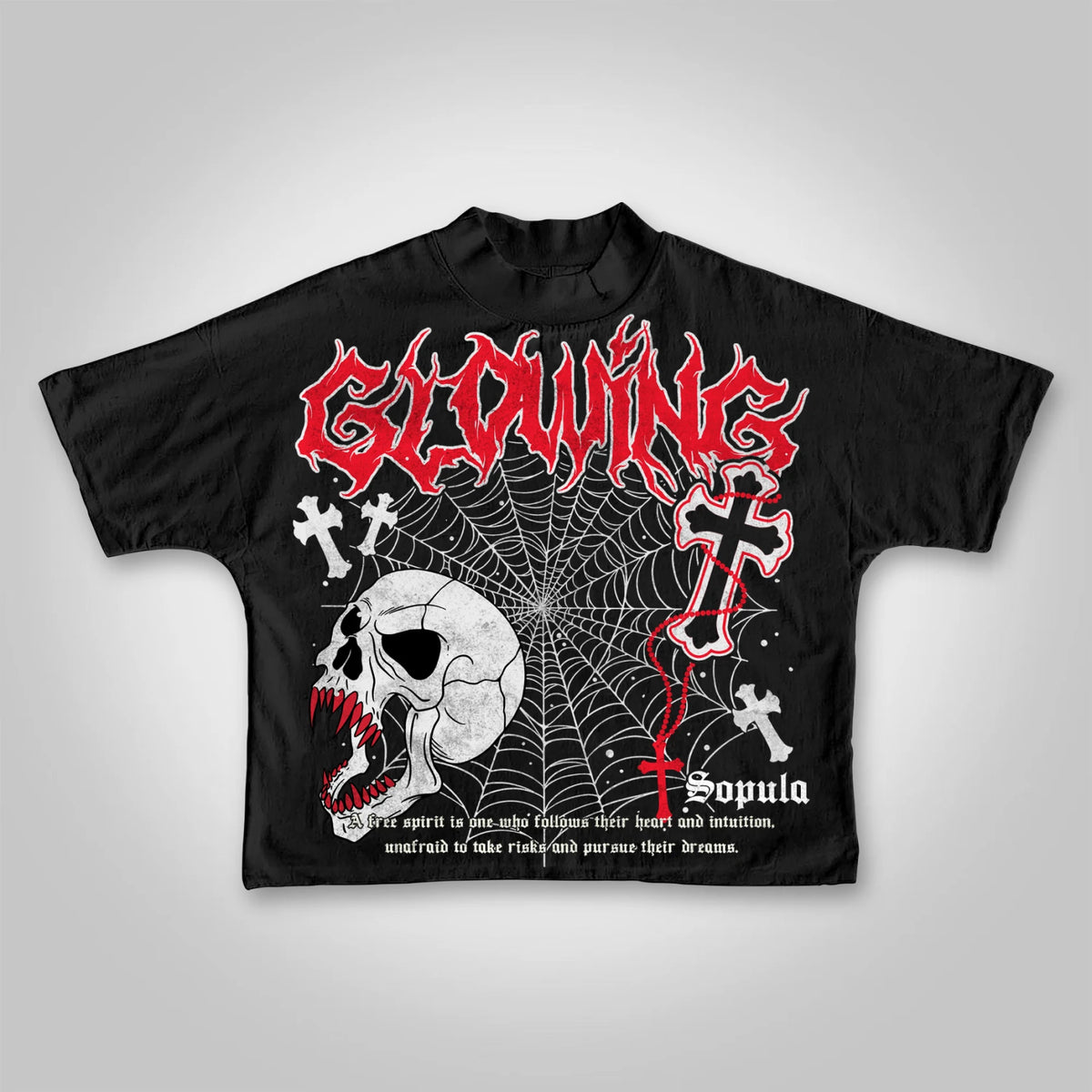 Noxwear - Dark Centipede Skeletal Tee