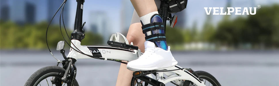 Noxwear - VELPEAU Ankle Splint Brace for Foot Support, Fracture and Sprain, Adjustable Stirrup Ankle Immobilizer, Two Models Can be Choose