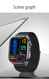 Noxwear - 2025 New Accurate ECG Smart Watch Heart Health Analysis Blood analysis Blood Lipid Blood Pressure BT call Smart Watches For Men