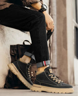 Noxwear - Winter New Man Shoes Classic Men Retro Ankle Boots Fashion Waterproof No-slip High-top Casual Shoe Work&Safty Boots Botas Hombre