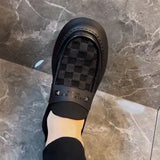 Noxwear - 2025 Autumn New British Style Mens Casual Shoes Fashion Trend Board Shoes Male Flat Shoes Platform Business Casual Loafers Mens