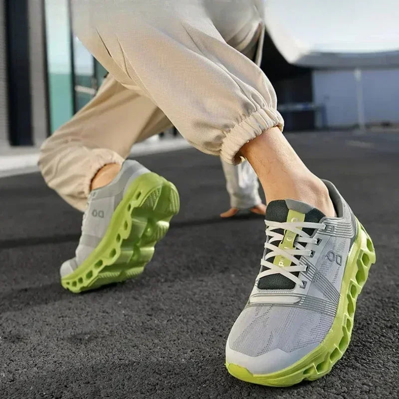 Noxwear - NEW Men Shoes Casual Sneakers High Top Air Basketball Tennis Lace-Up Male Student Teens Light Breathable Running Lovers Travel