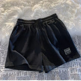 Noxwear - 2025 Summer New Women Waffle Comfortable Leisure Sports Shorts Loose Outdoor Cycling Camping Hiking Mountaineering Shorts