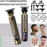 Noxwear - T9 Professional Hair Clipper/Accessories for Men | USB Fast Charging | Beard/Body/Hair Trimmer | Precision Electric Shaver