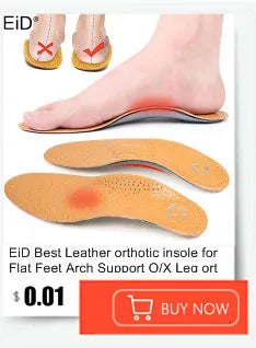 Noxwear - Premium Orthotic Gel Insoles Orthopedic Flat Foot Health Sole Pad For Shoes Insert Arch Support Pad For Plantar fasciitis Unisex