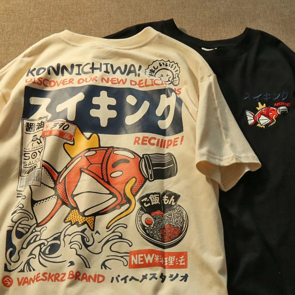 Noxwear - Koi Fish Japanese Streetwear Tee