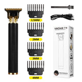 Noxwear - T9 LCD Electric Hairdresser Oil Shaving Head Electric Pusher Carving