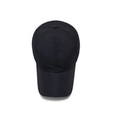 Noxwear - Hat Men Spring Summer Solid Color Mesh Cap Baseball Cap Women Autumn Korean Edition Sunscreen Hat Mesh Breathable Peaked Cap