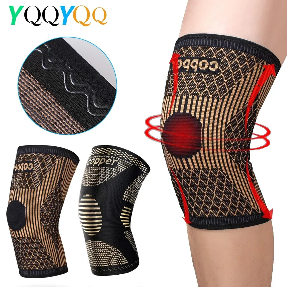 Noxwear - Copper Knee Brace for Arthritis Pain & Support-Copper Knee Sleeve for knee pain Compression sleeve for Sports,Knee Pain Relief