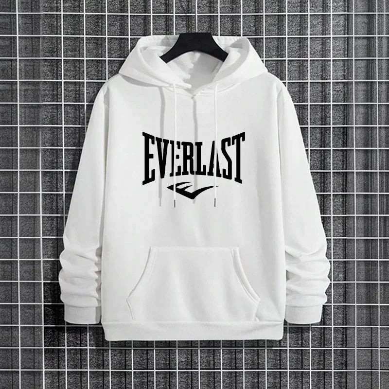 Noxwear - Men's Hoodie Autumn Winter High Grade Warm Sweatshirt Male Daily Casual Fashion Pullover Outdoor Gym Fitness Sporty Hooded Coats