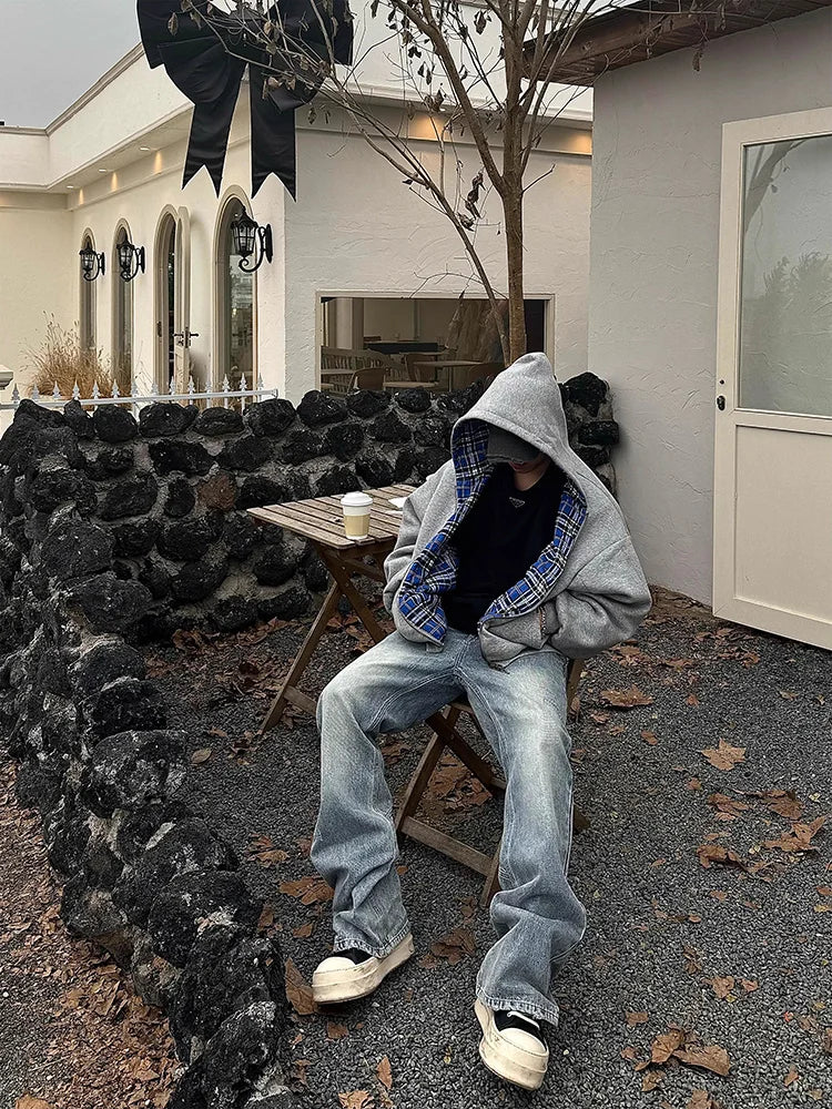 Noxwear - Luxury Reversible Plaid Hoodie