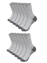 Noxwear - 12Pairs Men's Outdoor Gym Socks High Quality Comfortable Soft Ground-Gripping Football Large Size New Style