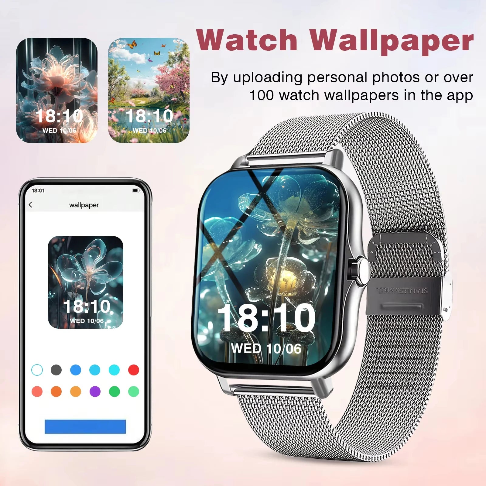 Noxwear - KESHUYOU New Bluetooth Call Smart Watch Information Push Men Women Health Monitoring Watch Pedometer Smart Watch For Android IOS