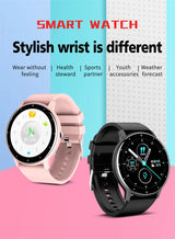 Noxwear - LIGE Smart Watch Women Men Full Touch Screen Bluetooth Call Smartwatch Waterproof Sports Fitness Tracker Watches for Android iOS