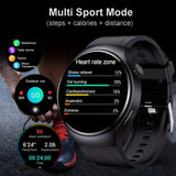 Noxwear - SENBONO Men's Smart Watch Heart Rate Blood Oxygen Monitor Bluetooth Call Multiple Sport Modes Voice Assistant Smartwatch for Men