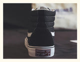 Noxwear - Spring New Shoes for Men Women Canvas Casual Shoes High Tops Flat Skateboard Vulcanized Shoes Lovers Cool Lace-up Sneaker