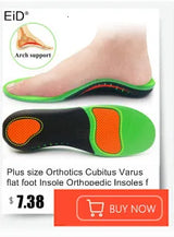 Noxwear - Premium Orthotic Gel Insoles Orthopedic Flat Foot Health Sole Pad For Shoes Insert Arch Support Pad For Plantar fasciitis Unisex