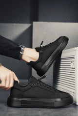Noxwear - Mens Canvas Shoes 2025 Summer New Comfortable Breathable Casual Board Shoes Platform Heightening Sneakers Men zapatillas hombre