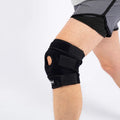 Noxwear - JASONTUTU 1PCS Breathable Four Spring Knee Support Brace Kneepad Adjustable Patella Knee Pads Safety