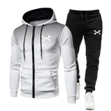 Noxwear-2025 Fashion Tracksuit For Men Hoodie Fitness Gym Clothing Men Running Set Sportswear Jogger Men'S Tracksuit Winter Suit Sports